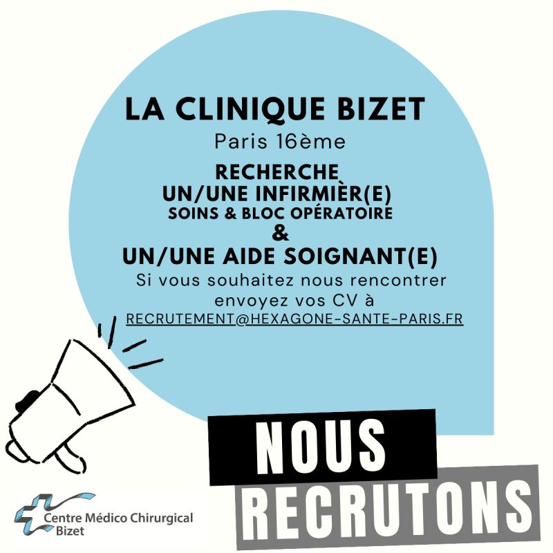 👨‍⚕️ NOUS RECRUTONS 👩‍⚕️